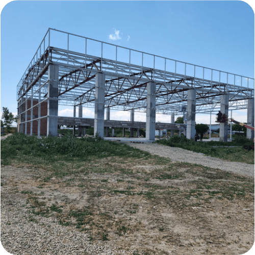 Sala de sport - vedere exterioara finalizata